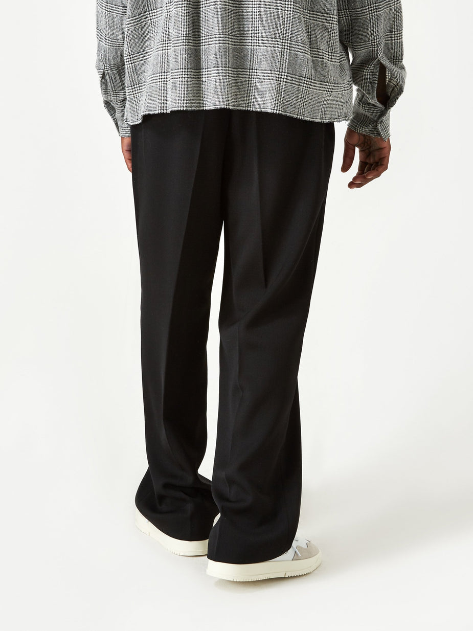 Our Legacy Our Legacy Borrowed Chino - Black Herringbone - Black