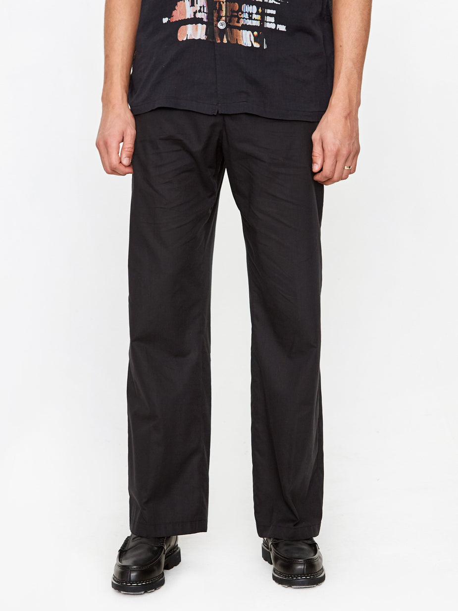 Our Legacy Our Legacy Borrowed Chino - Black Voile - Black