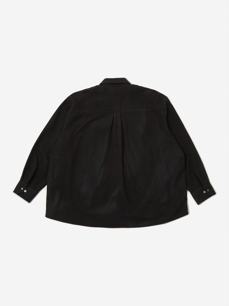 Our Legacy Our Legacy Borrowed Shirt - Black Wool - Black