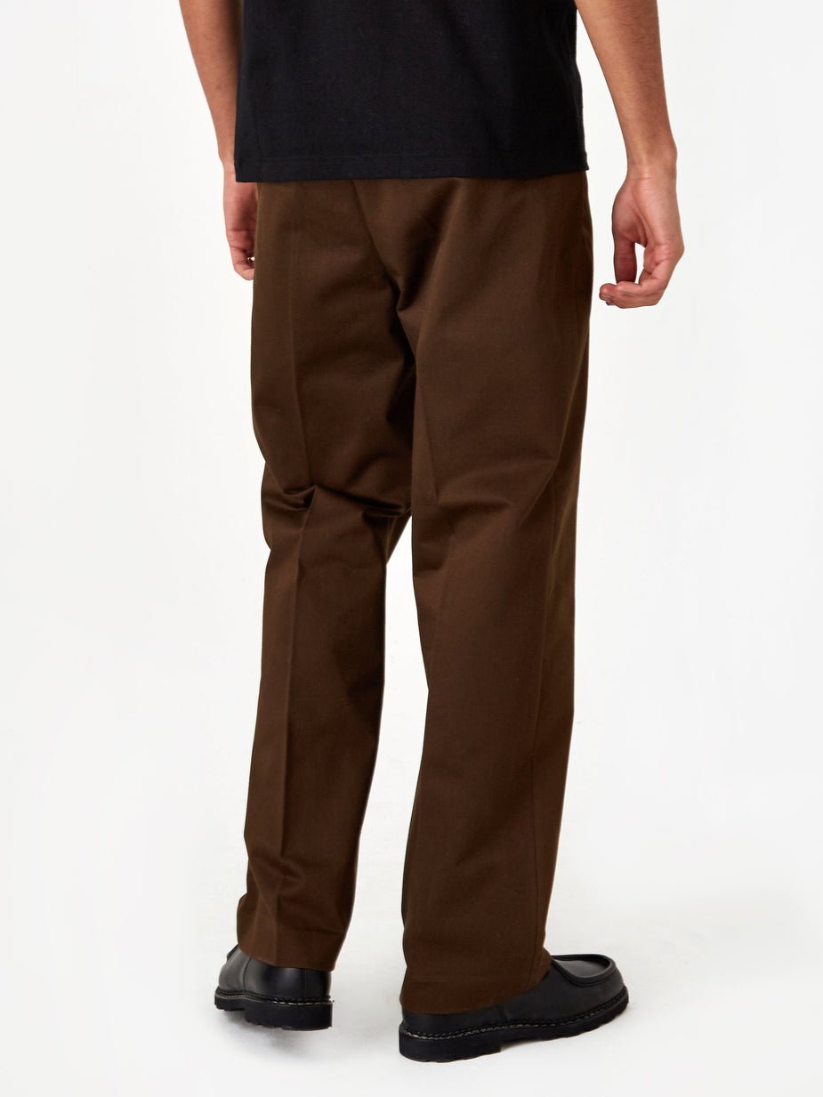 Our Legacy Our Legacy Chino 24 - Dark Brown Satin - Brown