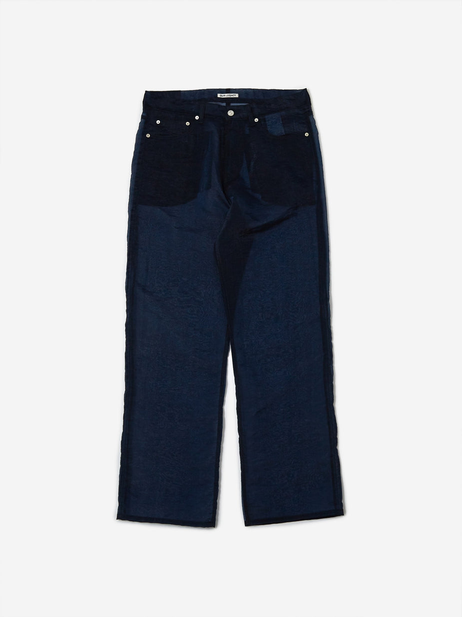 Our Legacy Our Legacy Chrominance Organza Trouser - Vaporized Ink - Other
