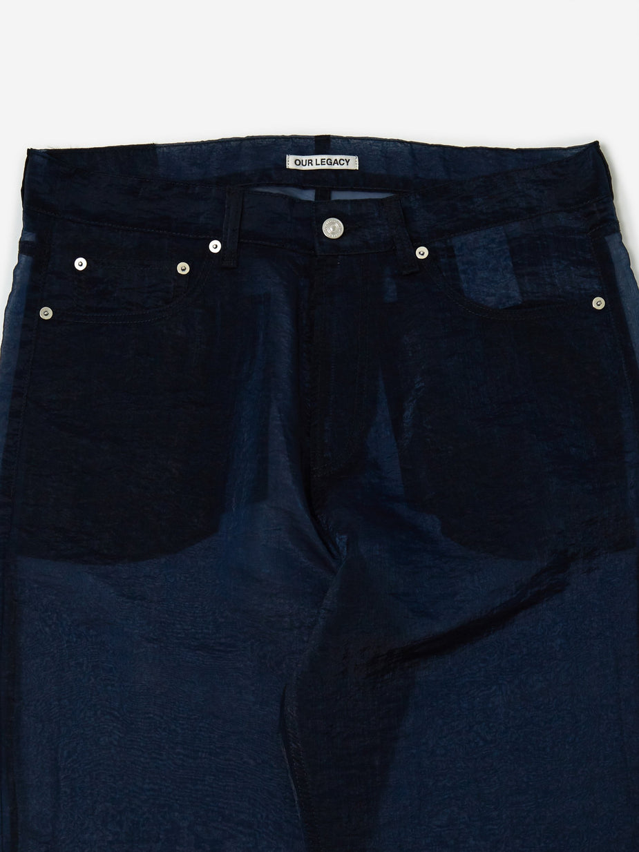 Our Legacy Our Legacy Chrominance Organza Trouser - Vaporized Ink - Other