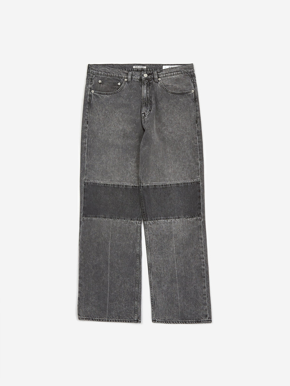 Our Legacy Our Legacy Extended Third Cut Jean - Black /Grey - Black