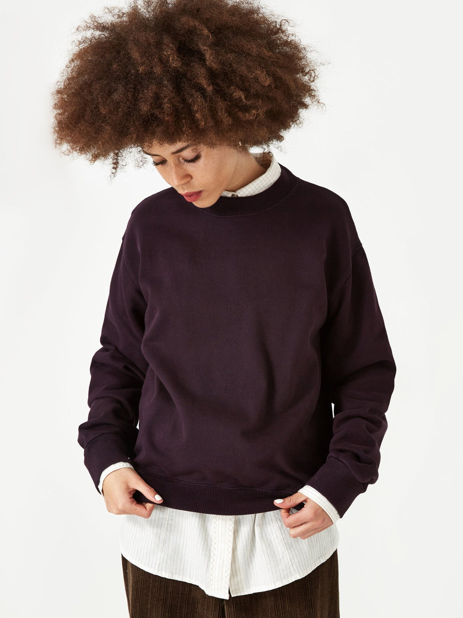 Our Legacy Our Legacy First Sweatshirt - Plum - Purple
