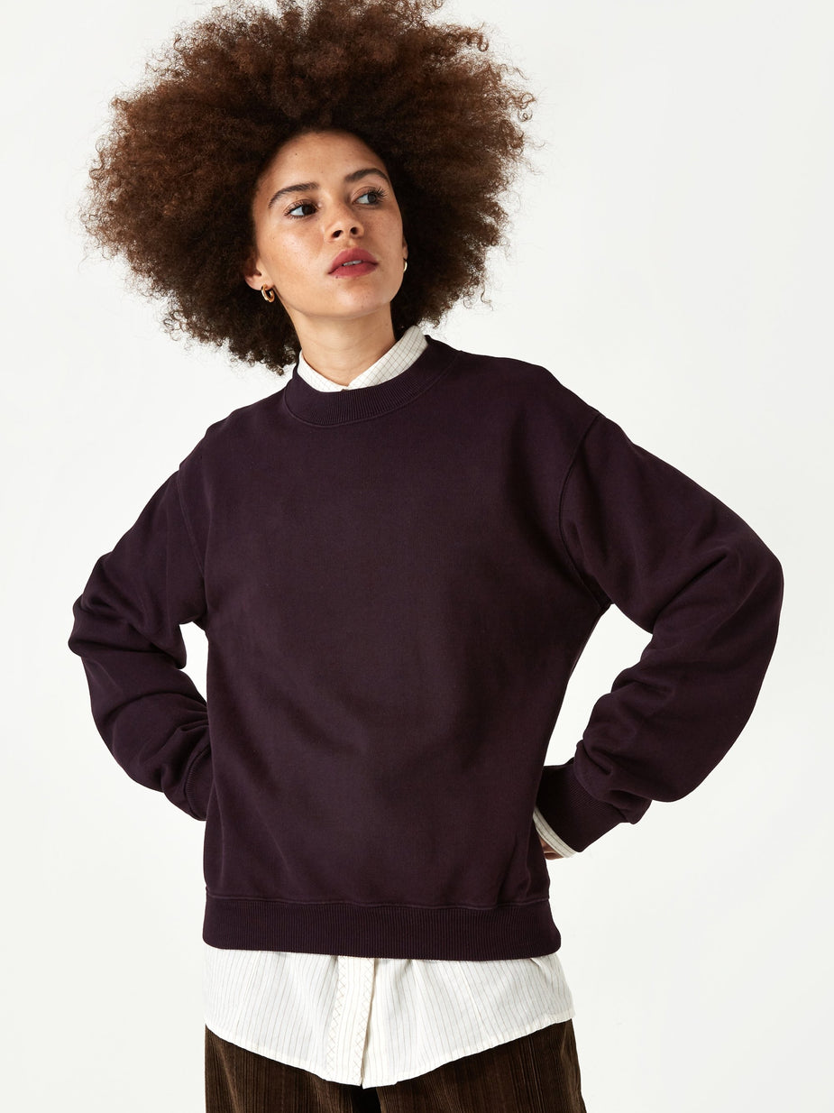 Our Legacy Our Legacy First Sweatshirt - Plum - Purple