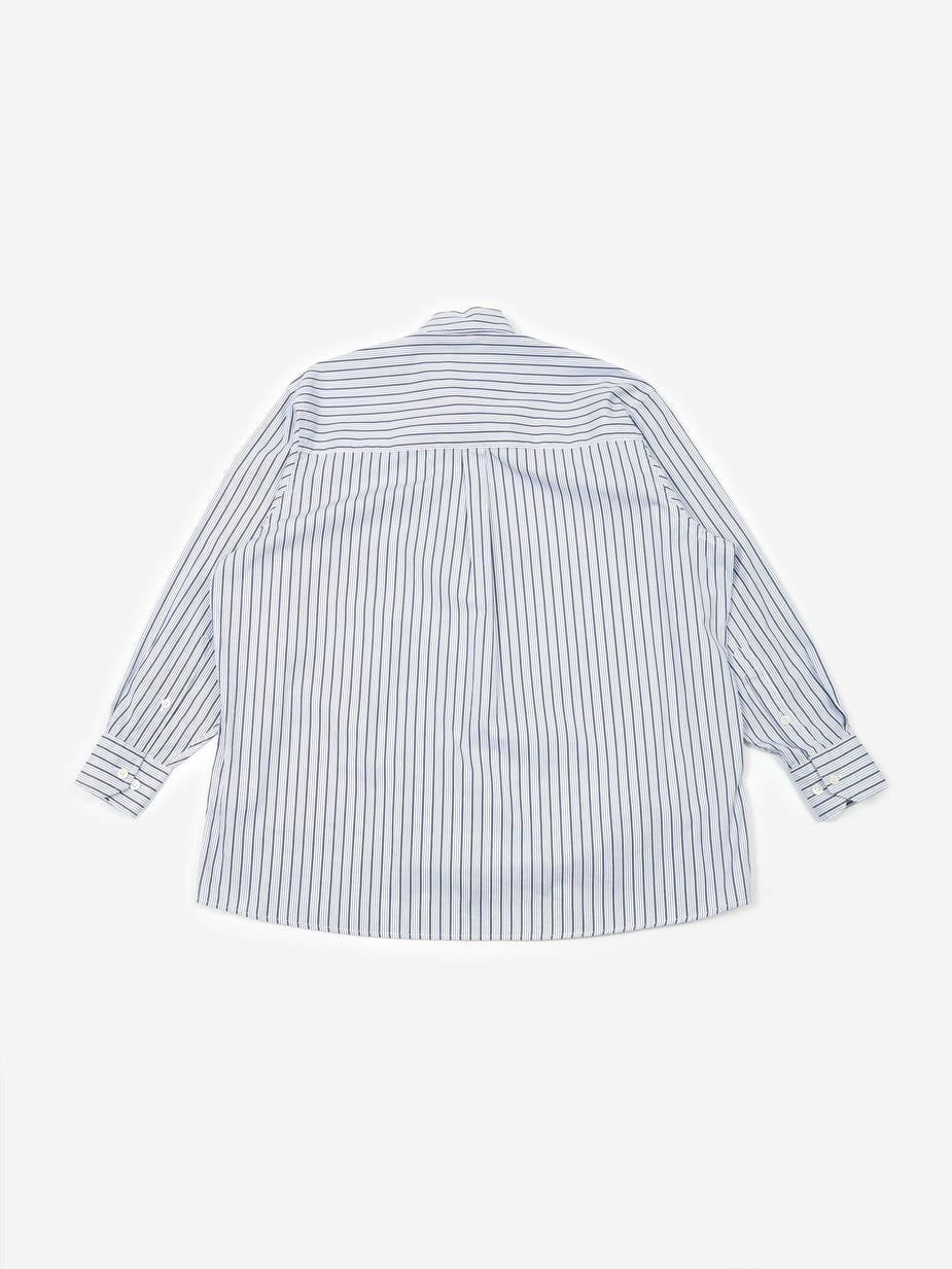 Our Legacy Our Legacy Lend Shirt - Blue Stripe - Blue