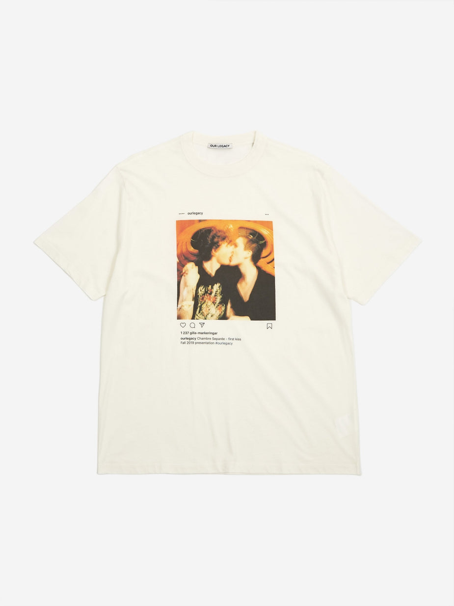 Our Legacy Our Legacy New Box Shortsleeve T-Shirt - First Kiss - Other