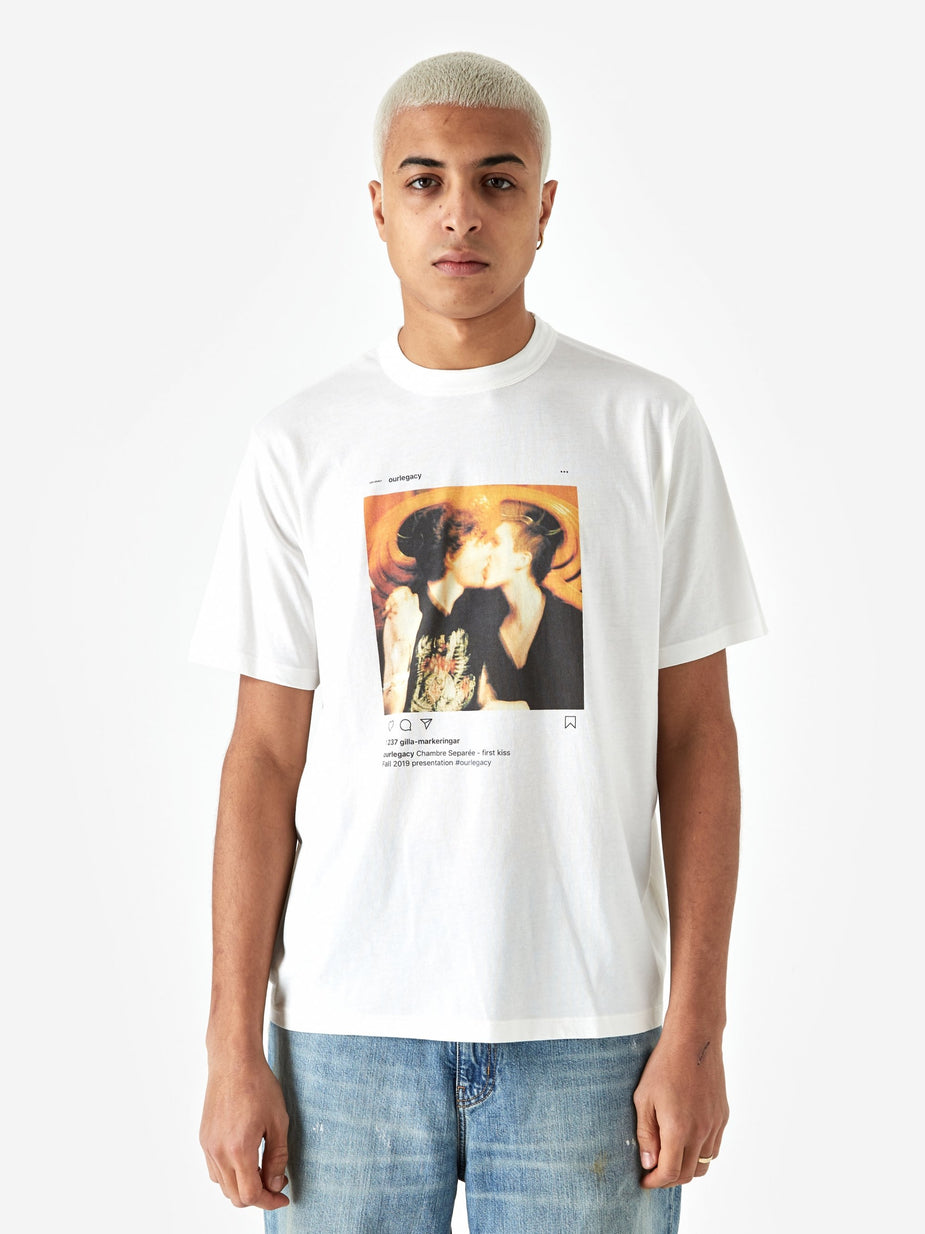 Our Legacy Our Legacy New Box Shortsleeve T-Shirt - First Kiss - Other