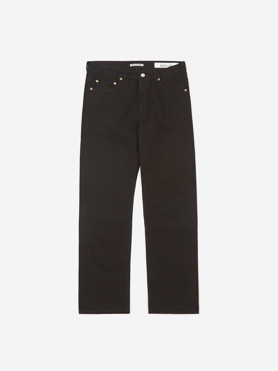 Our Legacy Our Legacy Second Cut Jean - Black - Black