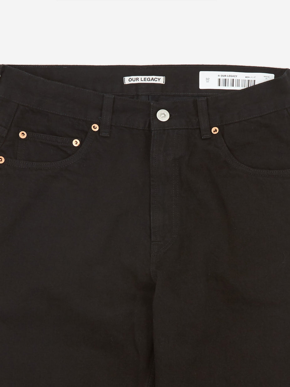 Our Legacy Our Legacy Second Cut Jean - Black - Black