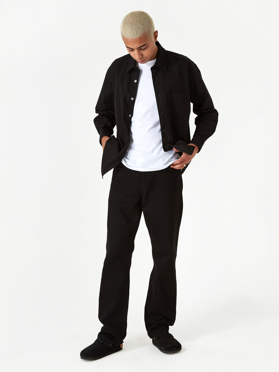 Our Legacy Our Legacy Second Cut Jean - Black Selvedge - Black
