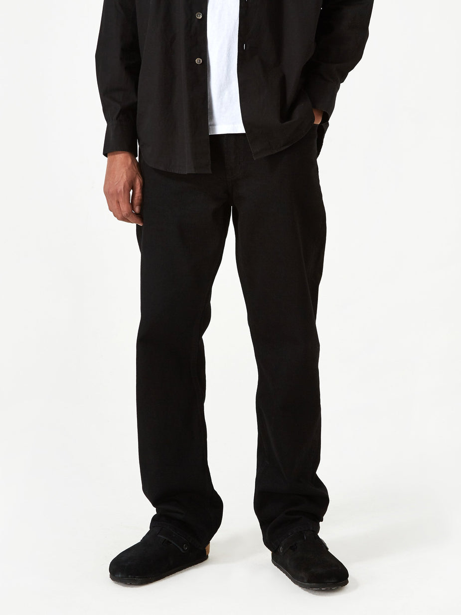 Our Legacy Our Legacy Second Cut Jean - Black Selvedge - Black