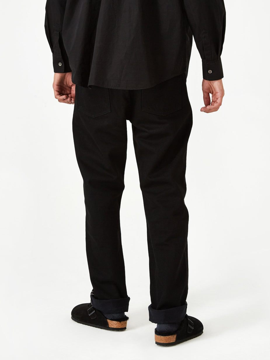 Our Legacy Our Legacy Second Cut Jean - Black Selvedge - Black