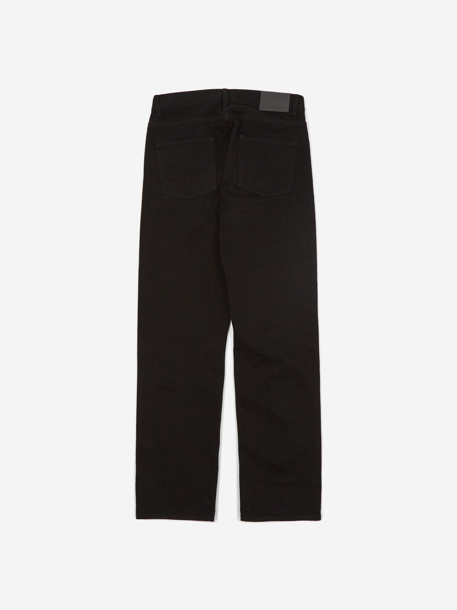 Our Legacy Our Legacy Second Cut Jean - Black Selvedge - Black