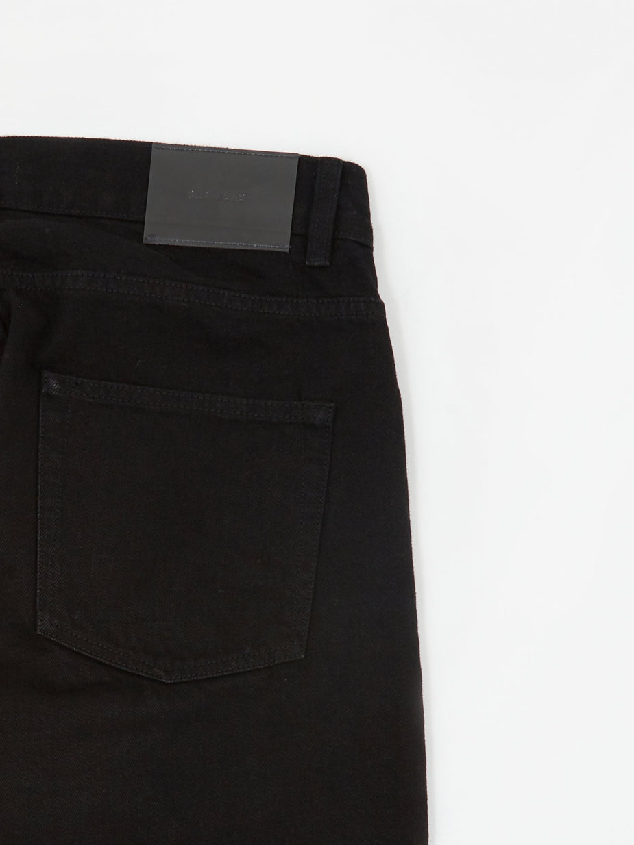 Our Legacy Our Legacy Second Cut Jean - Black Selvedge - Black