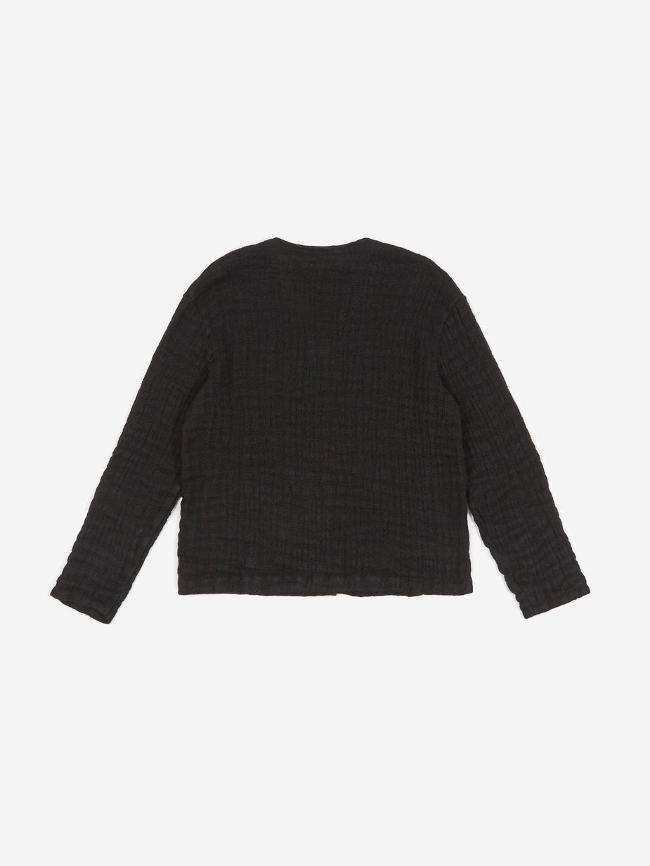 Our Legacy Our Legacy Weave Cardigan - Black - Black