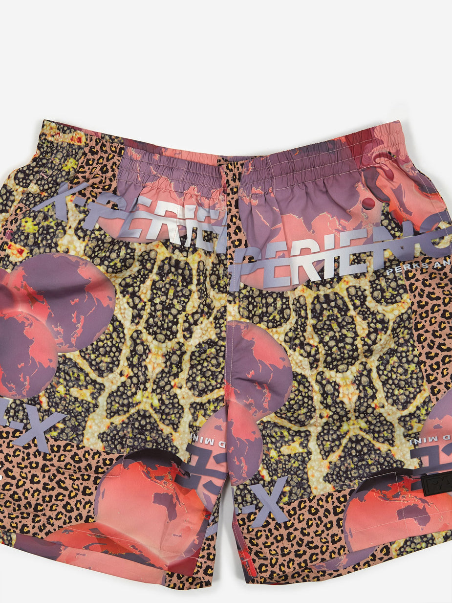 Perks & Mini Perks & Mini Animal Swim Short - Earth - Neutrals