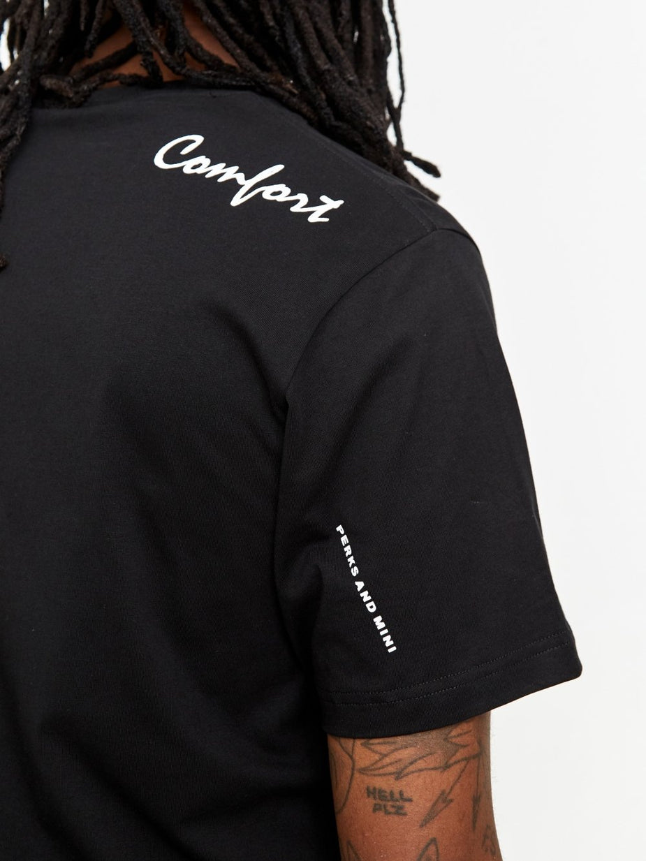 Perks & Mini Perks & Mini Comfort and Security SS T-Shirt - Black - Black