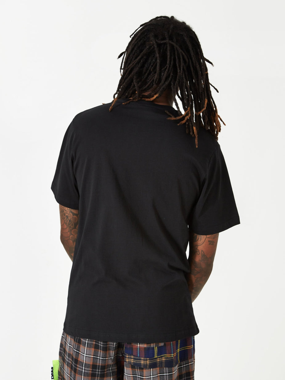 Perks & Mini PAM Perks And Mini Logo Shortsleeve T-Shirt - Black - Black