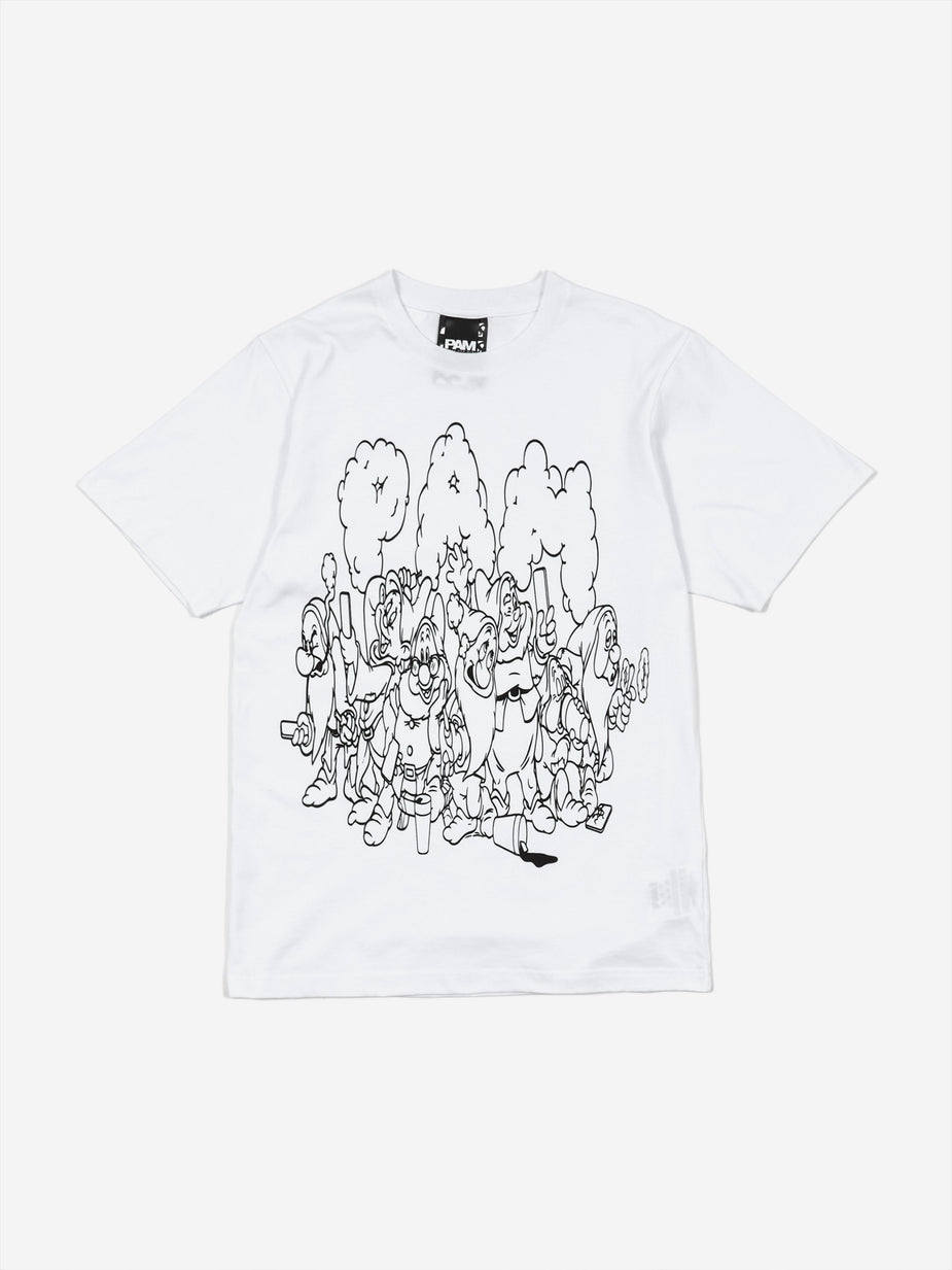 Perks & Mini Perks & Mini Screen Time SS T-Shirt - Optical White - White