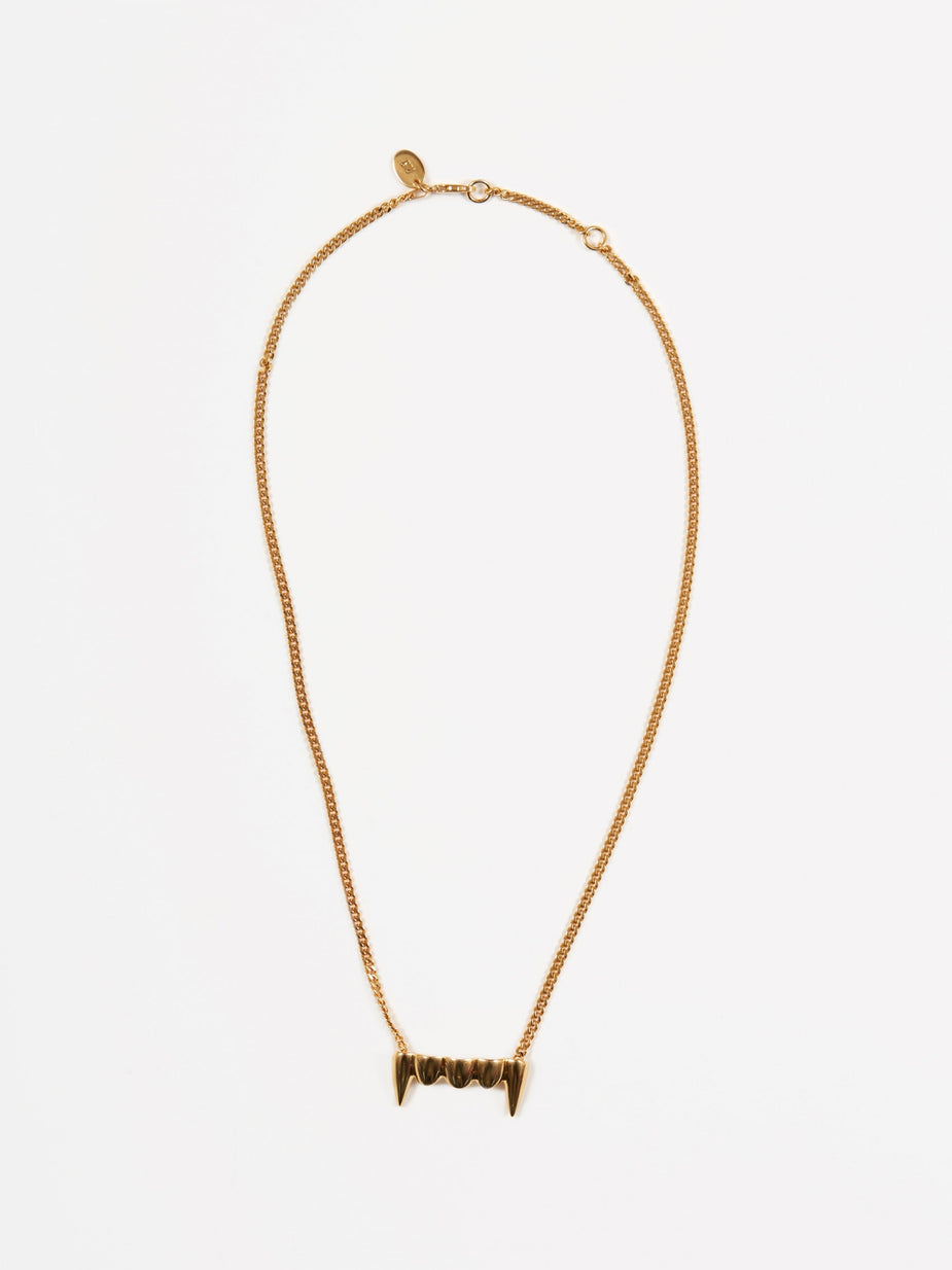Perks & Mini Perks & Mini Original Fang Necklace - Gold - Gold