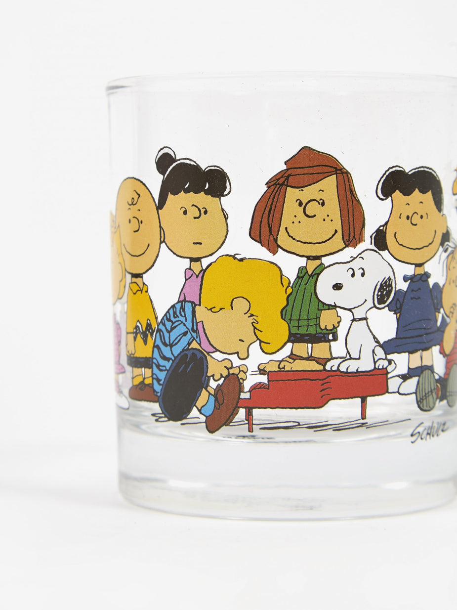Peanuts Peanuts Glass Cup - Gang - 9cmx8.2cm - Other