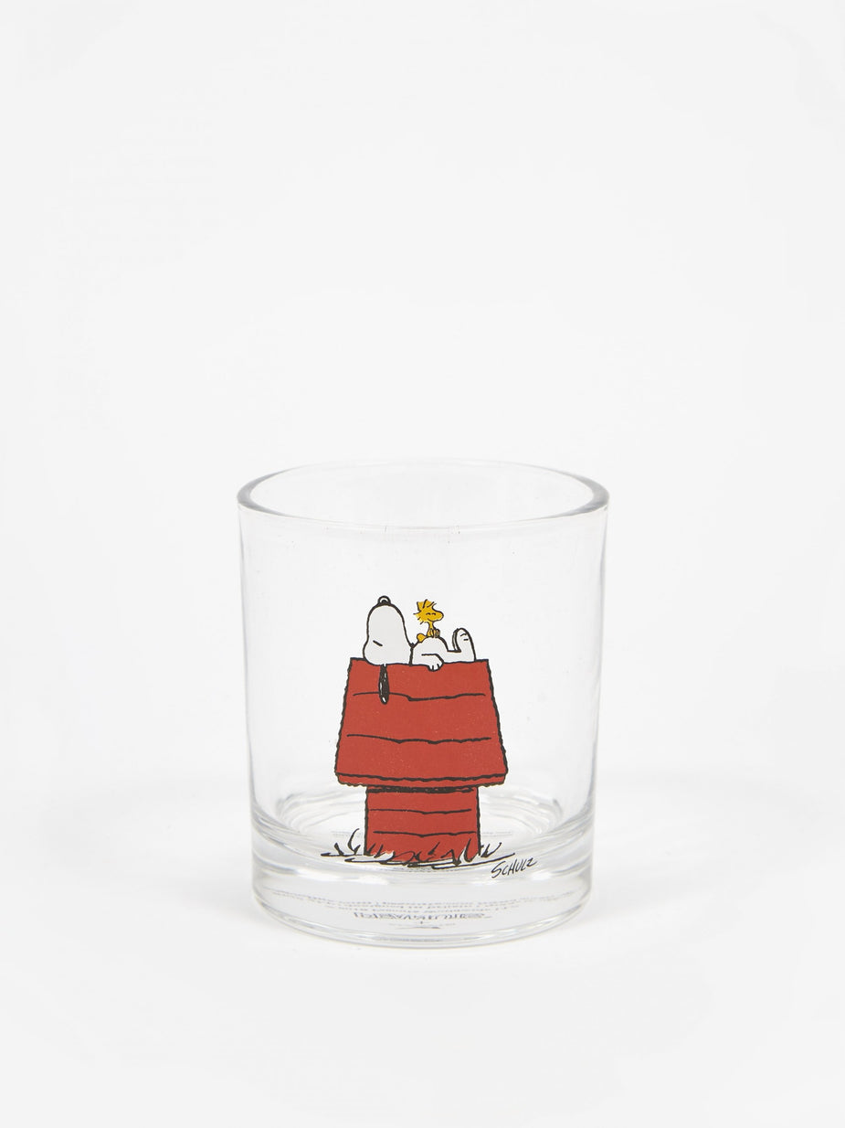 Peanuts Peanuts Glass Cup - House - 9cmx8.2cm - Other