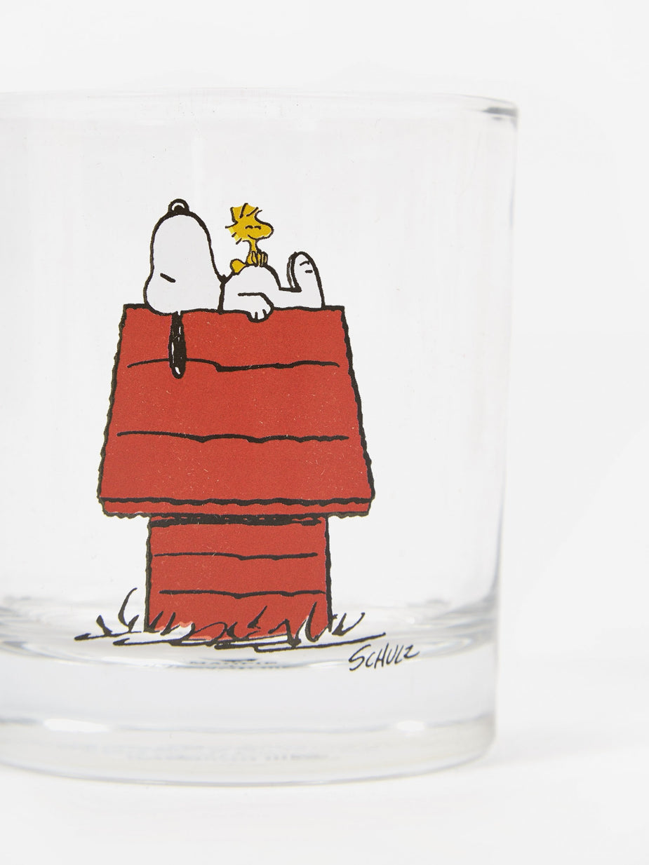 Peanuts Peanuts Glass Cup - House - 9cmx8.2cm - Other
