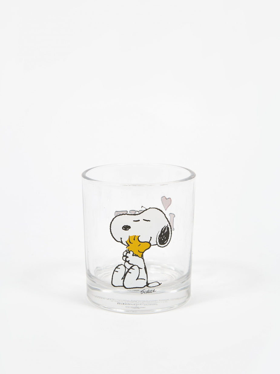 Peanuts Peanuts Glass Cup - Love - 9cmx8.2cm - Other