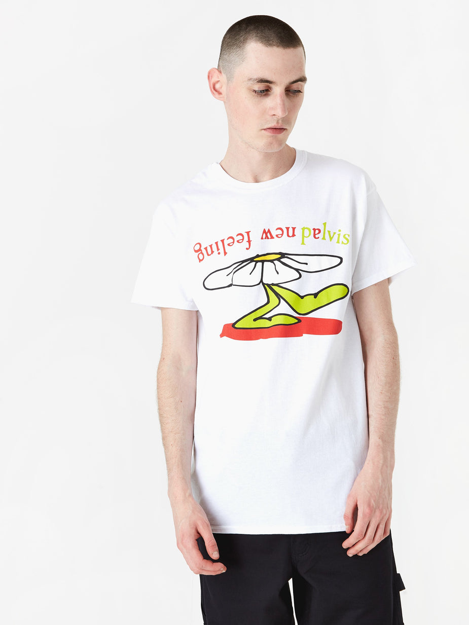 Pelvis Pelvis A New Feeling T-Shirt - White - White