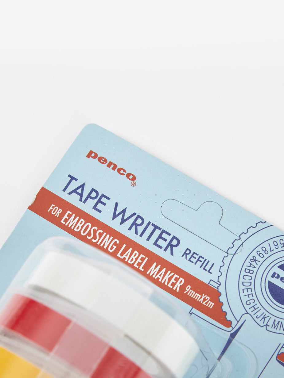 Hightide | Penco Hightide Penco Embossing Label Maker Refill - Set Of 5 - Multi