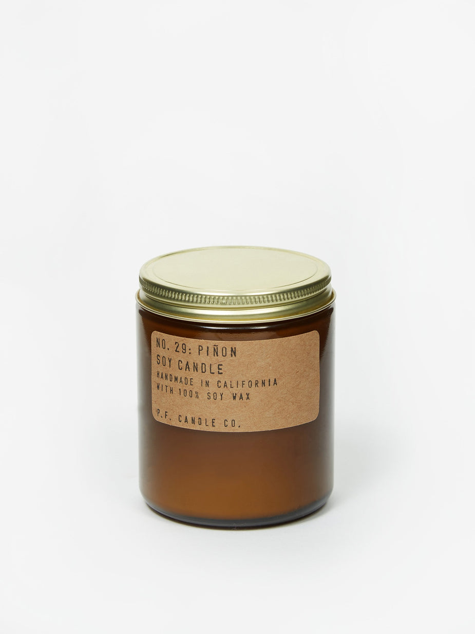 P.F. Candle Co. P.F. Candle Co. No. 29 Piñon 7.2oz Soy Candle - 7.2oz - Brown