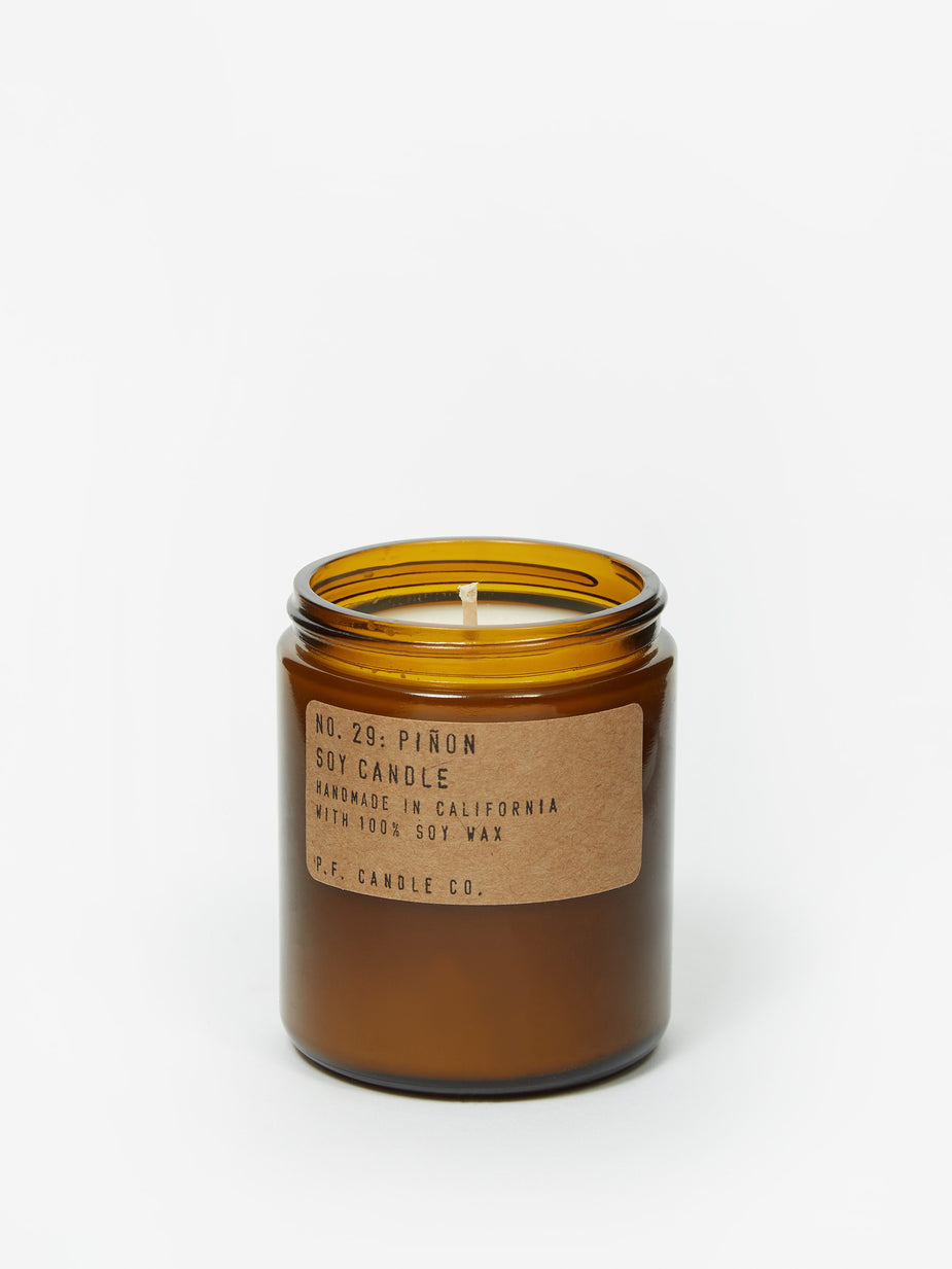 P.F. Candle Co. P.F. Candle Co. No. 29 Piñon 7.2oz Soy Candle - 7.2oz - Brown