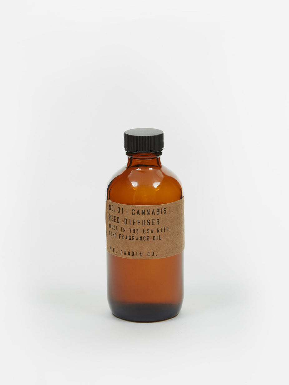 P.F. Candle Co. P.F. Candle Co. No. 31 Cannabis 3oz Reed Diffuser - 3oz - Brown