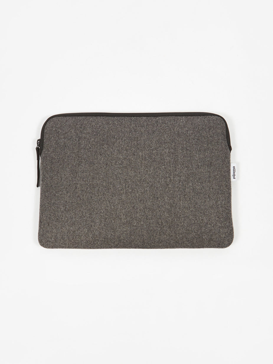 Pijama Pijama Zip Case for Macbook 12 & 13 Pro - Grey Flanel - Grey