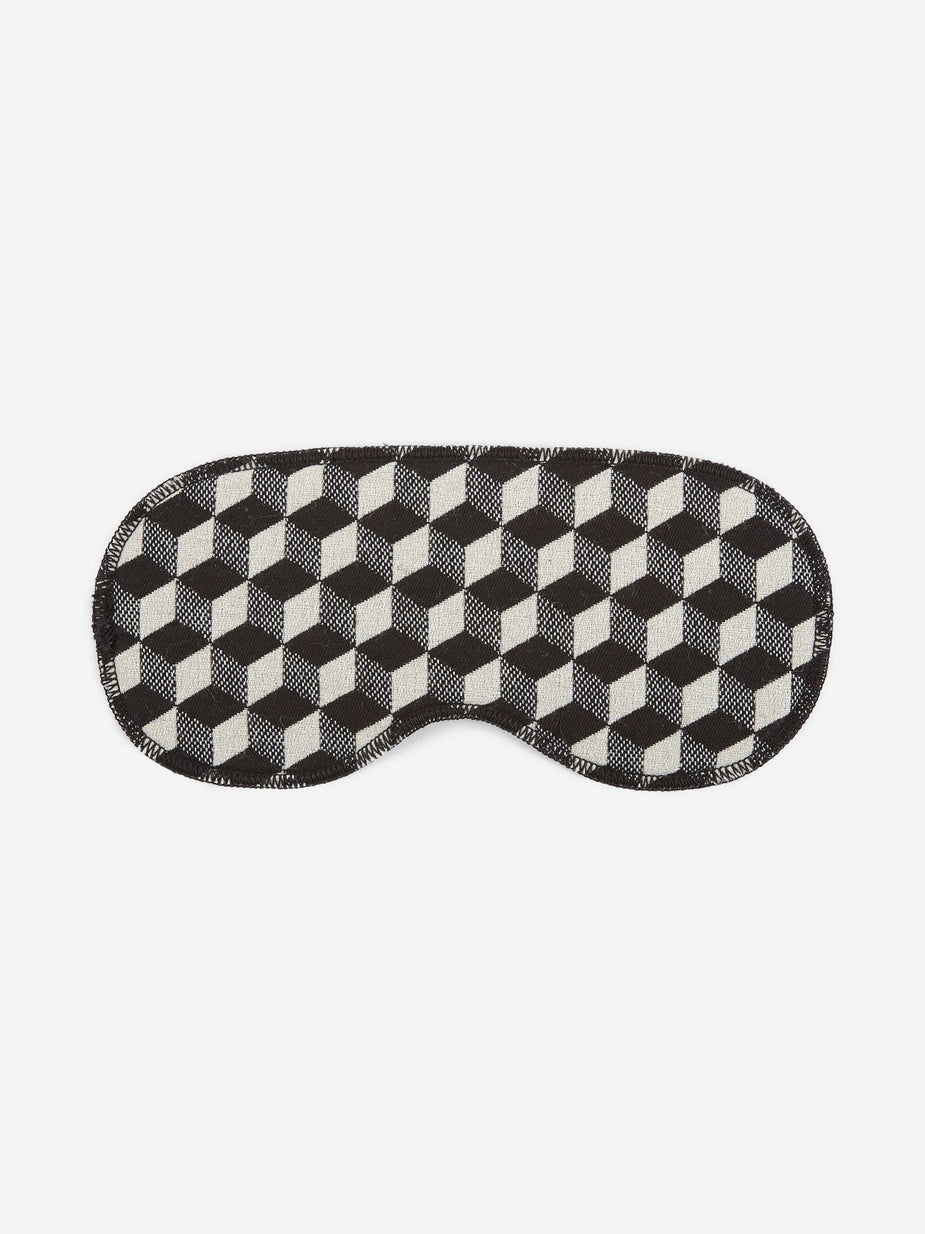 Pijama Pijama Sleeping Mask - Optical Check - Black