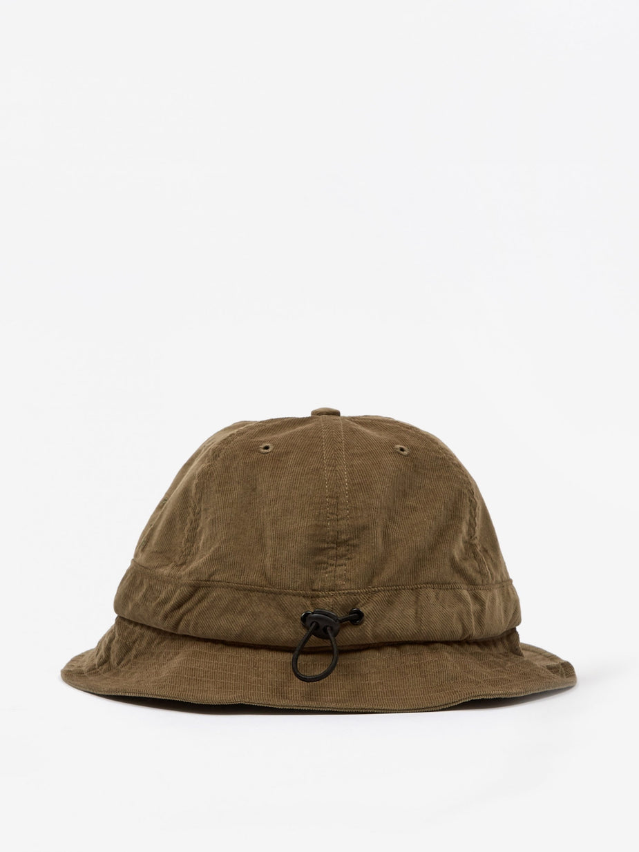 Pop Trading Company Pop Trading Company Bell Hat - Olive Minicord - Green