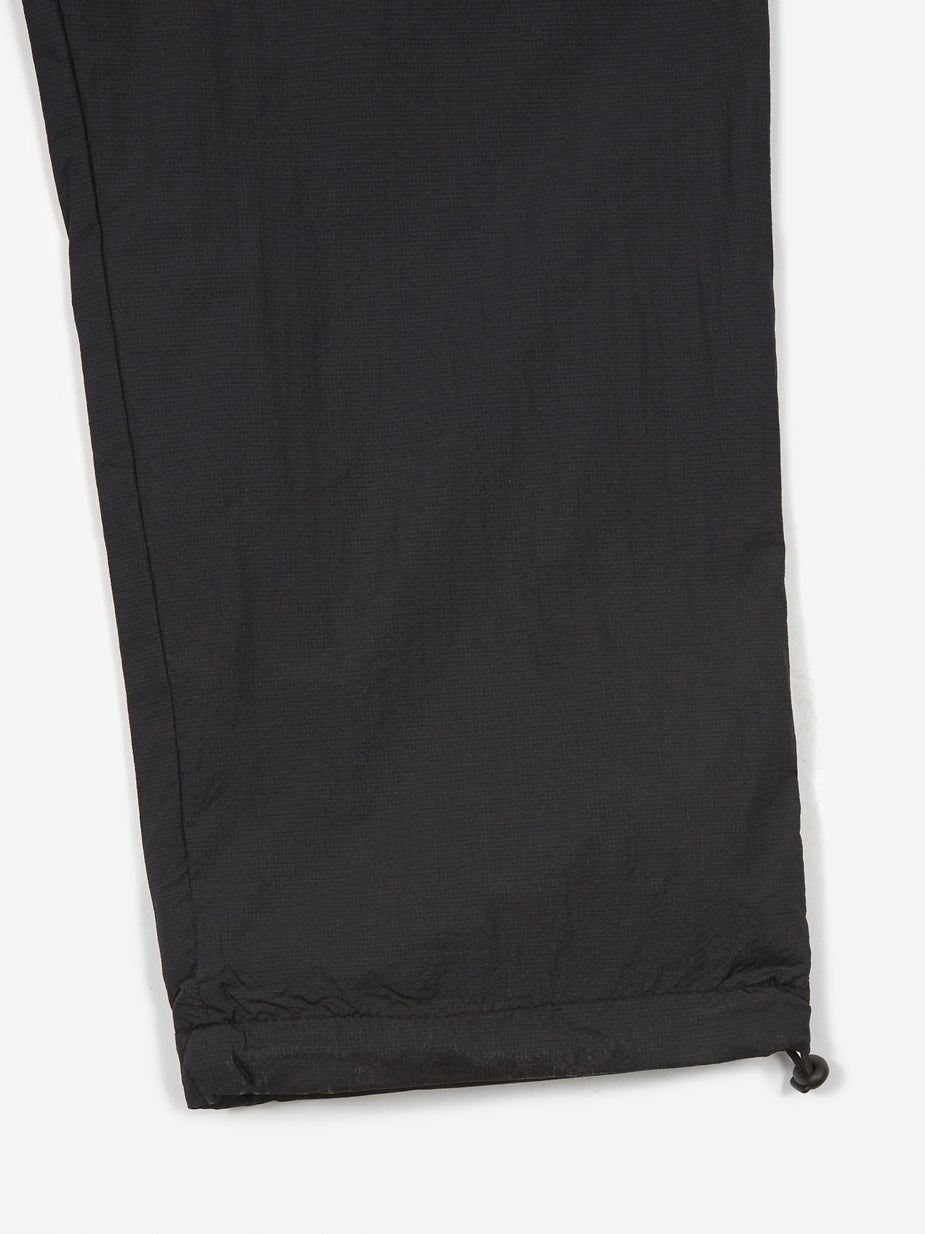 Pop Trading Company Pop Trading Company Cargo Track Pant - Black Mini Ripstop - Black