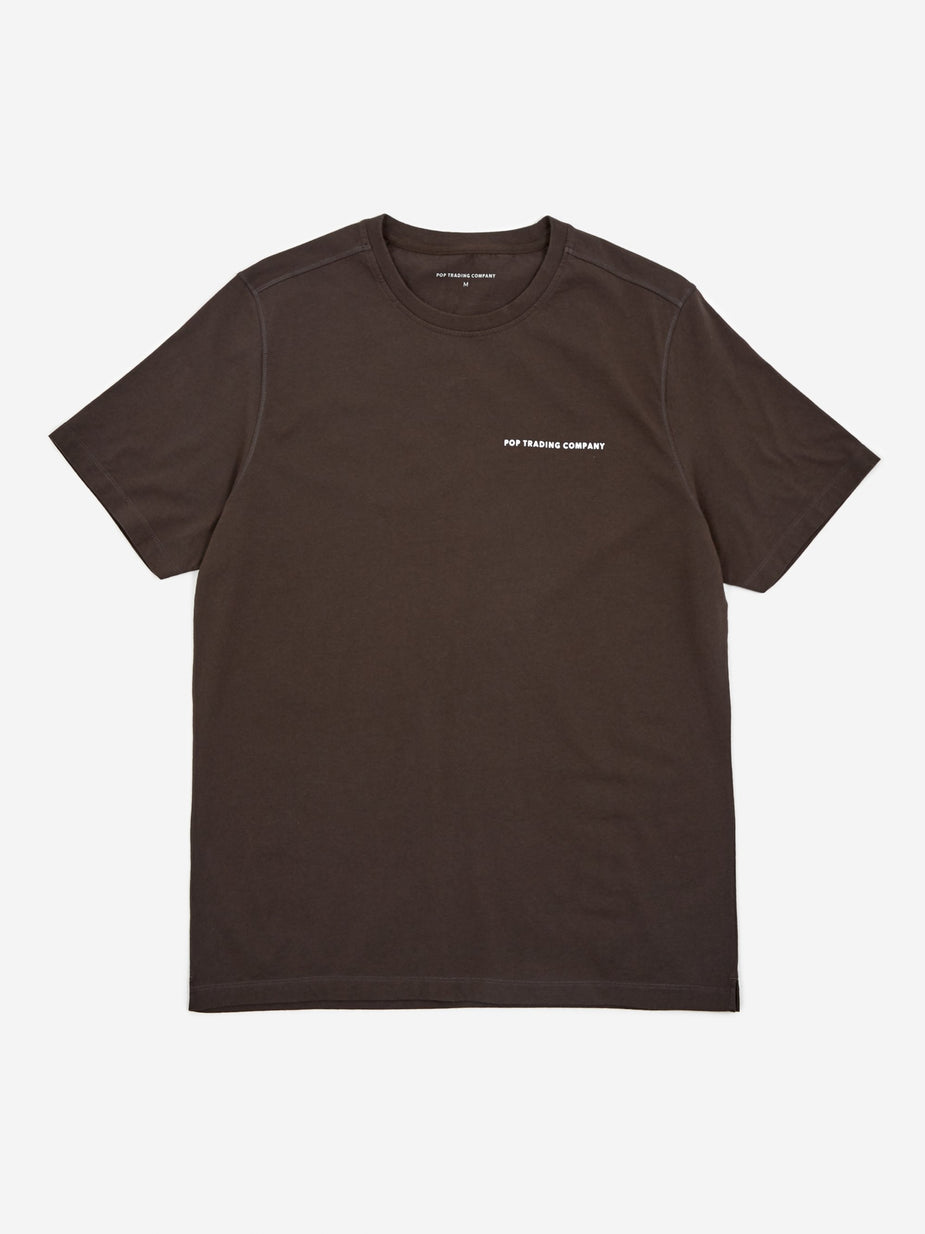 Pop Trading Company Pop Trading Company Logo T-Shirt - Anthracite - Other