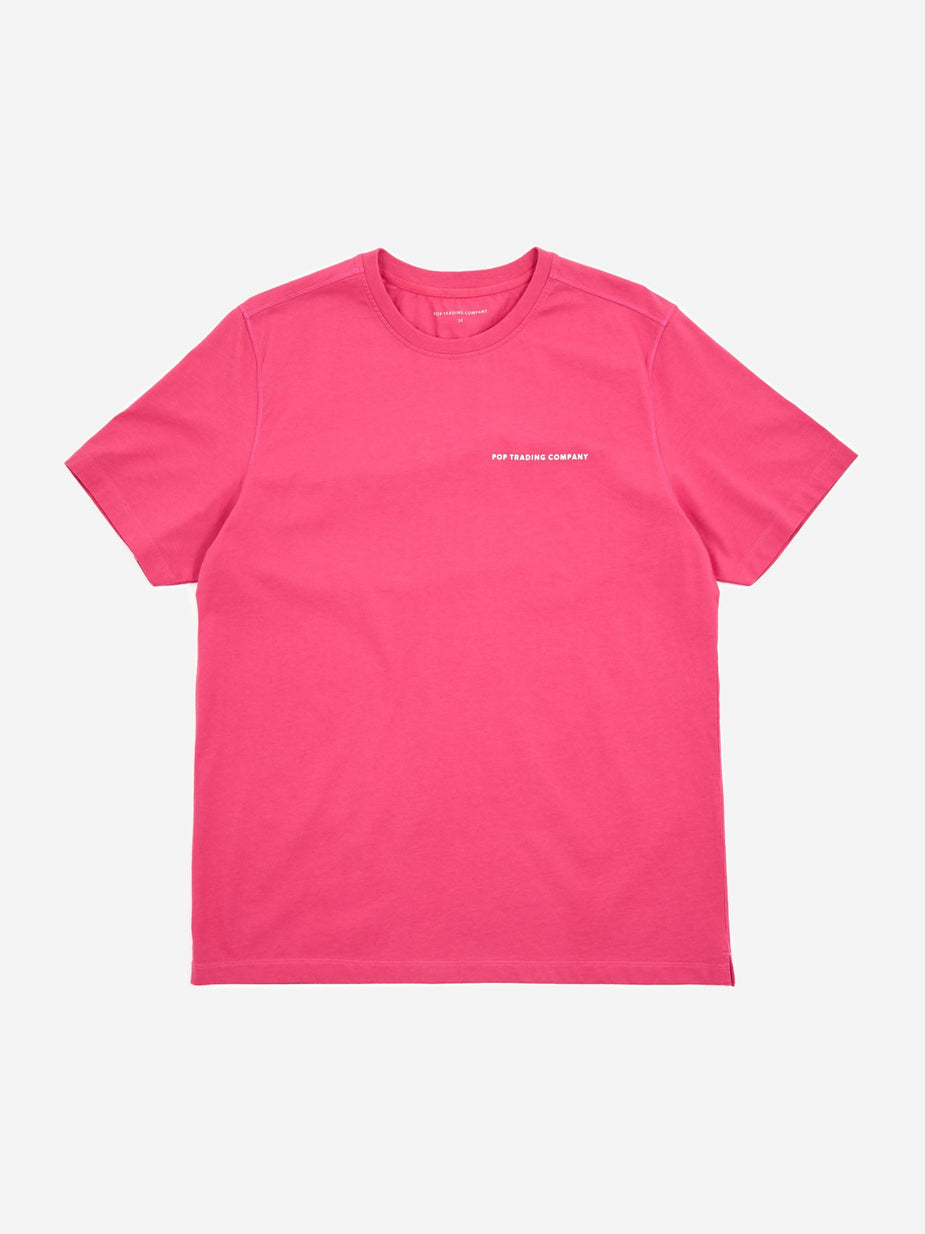 Pop Trading Company Pop Trading Company Logo T-Shirt - Pink - Pink