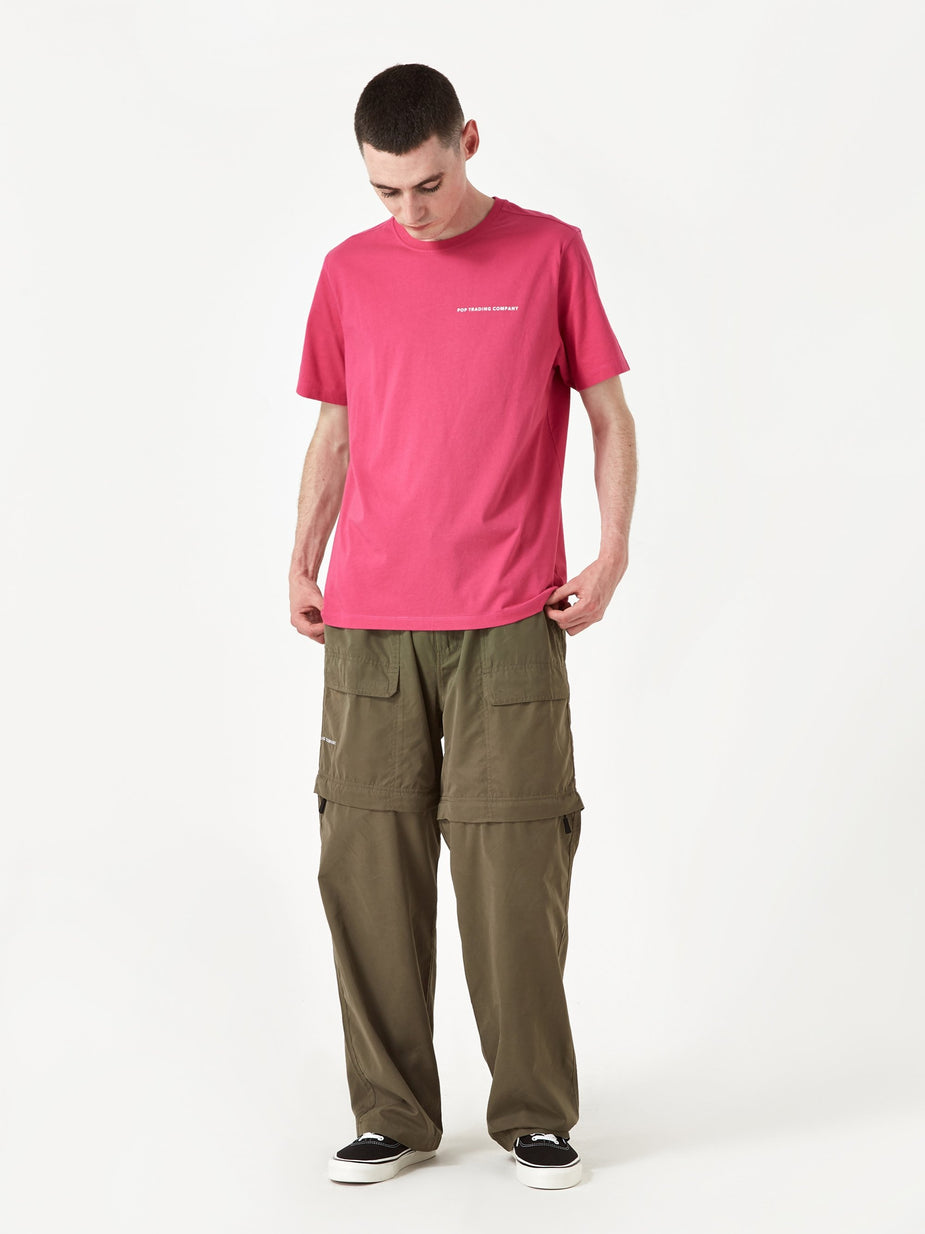 Pop Trading Company Pop Trading Company Logo T-Shirt - Pink - Pink