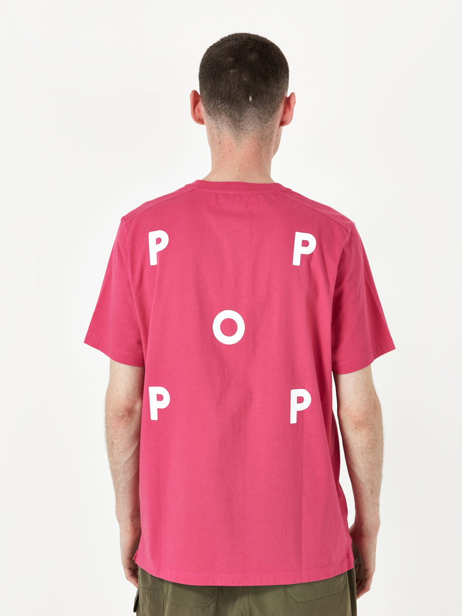 Pop Trading Company Pop Trading Company Logo T-Shirt - Pink - Pink