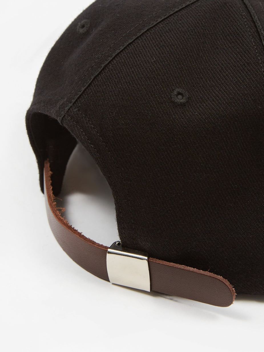 Pop Trading Company Pop Trading Company O 6 Panel Hat - Black - Black