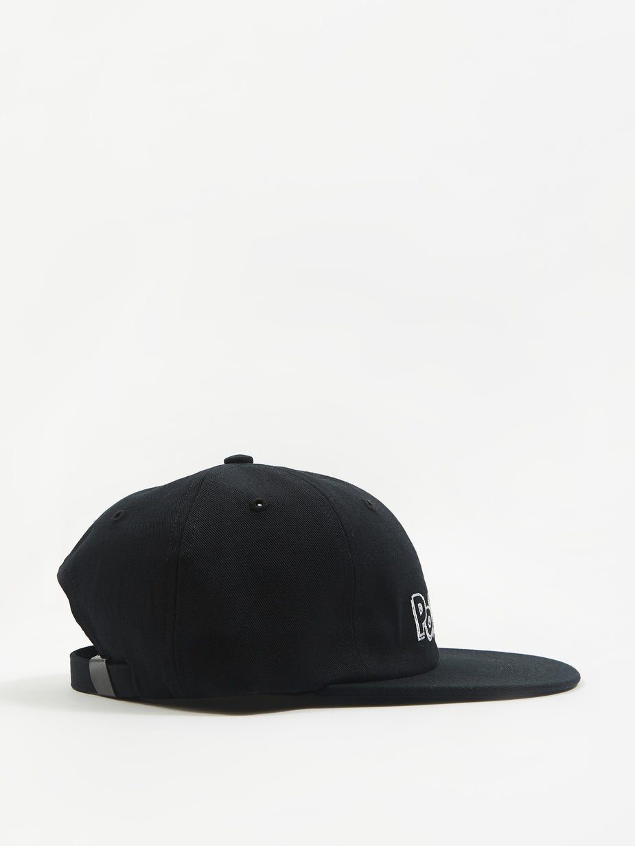 Pop Trading Company Pop Trading Company x Pop/Eye Six Panel Hat - Black - Black