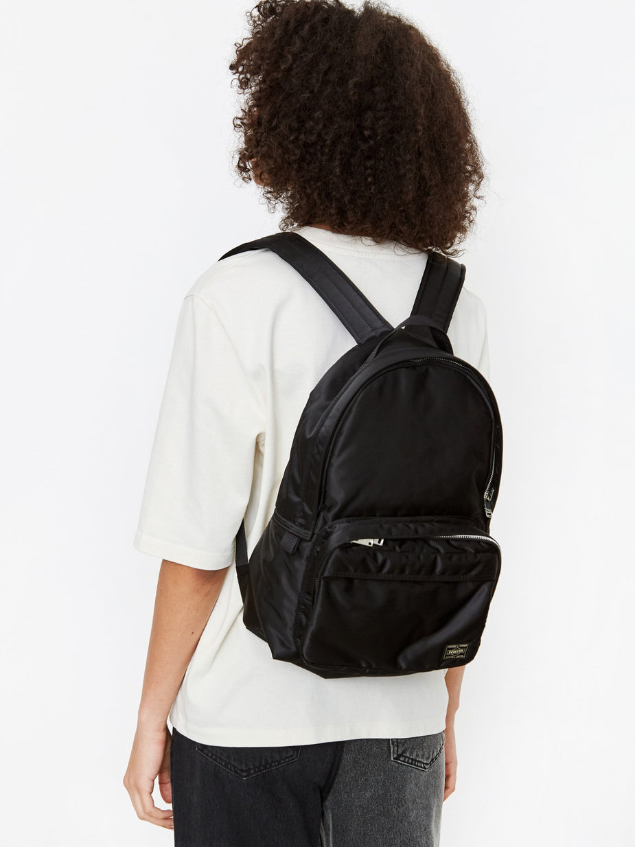 Porter - Yoshida & Co. Porter - Yoshida & Co. Tanker Rucksack w/Pocket - Black - Black