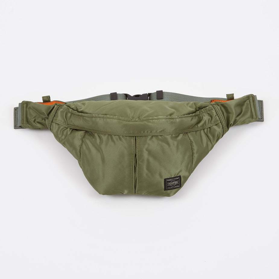 Porter - Yoshida & Co. Porter - Yoshida & Co. Tanker Waist Bag L - Sage Green - Green