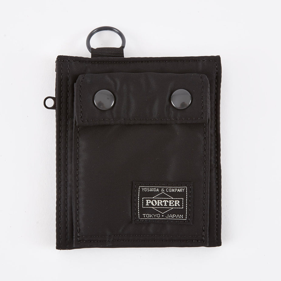 Porter Yoshida & Co. Porter - Yoshida & Co. Tanker Wallet B - Black - Black