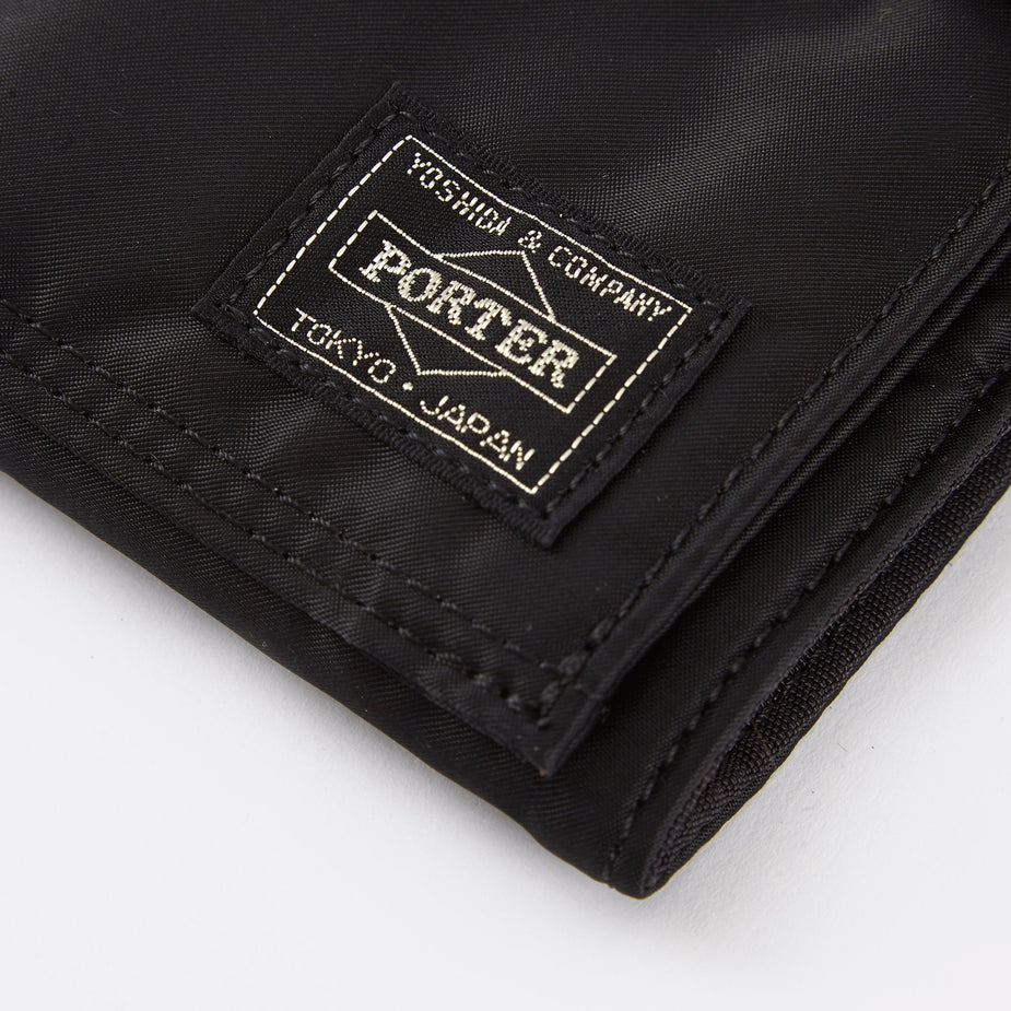 Porter Yoshida & Co. Porter - Yoshida & Co. Tanker Wallet B - Black - Black