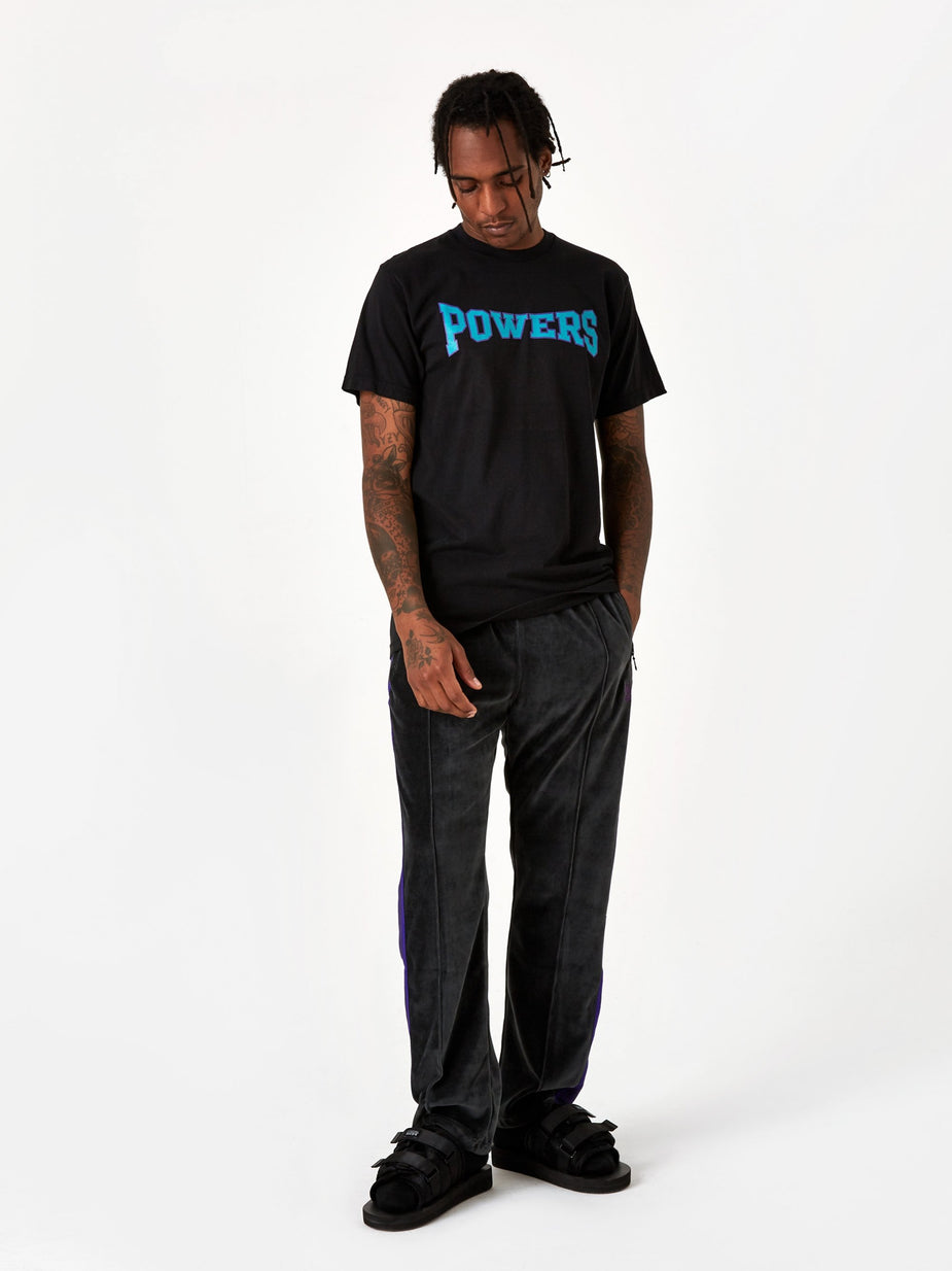 POWERS Powers Arch Logo Shortsleeve T-Shirt - Black - Black