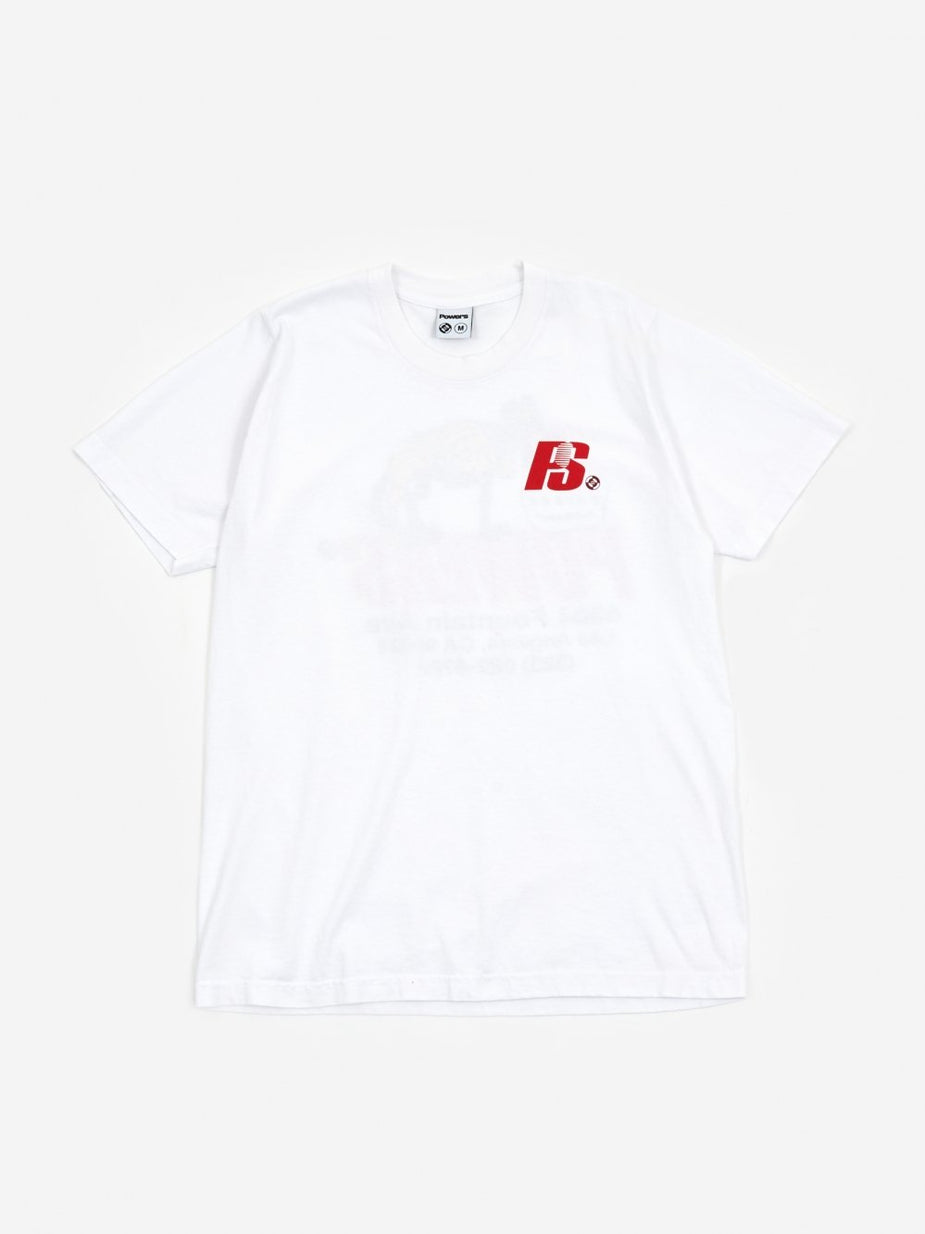POWERS Powers Hyena Shop Shortsleeve T-Shirt - White - White